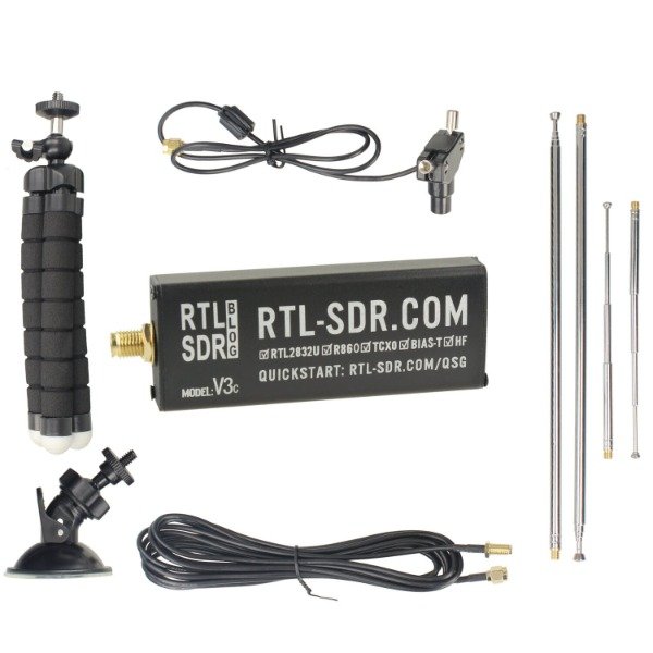 Kit Receptor RTL-SDR Blog V3 USB-C con Antena Dipolo