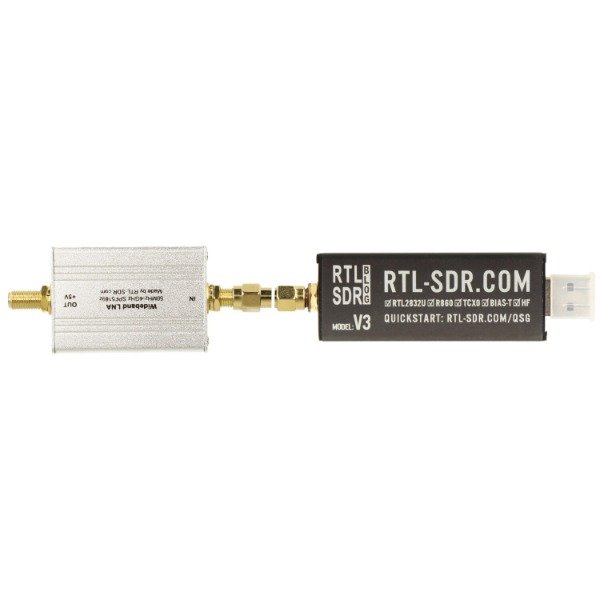 Kit RTL-SDR V3 + Amplificador LNA RTL-SDR 50-4000MHz - Miniatura 2
