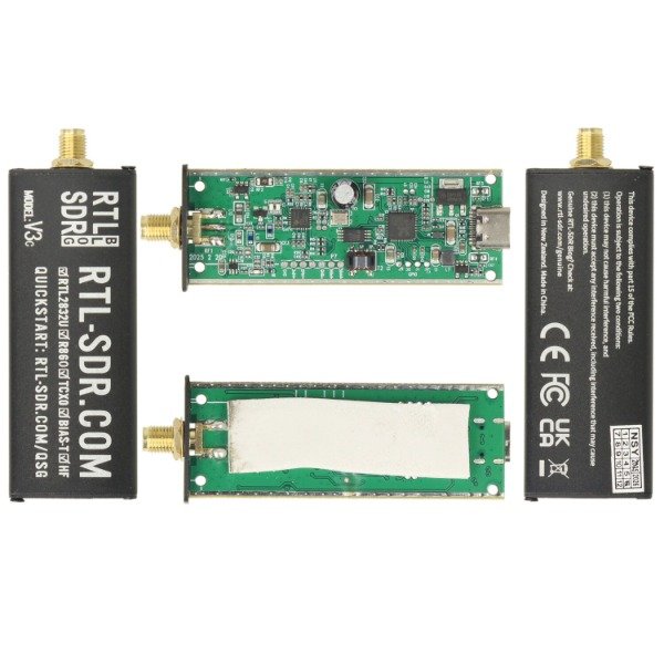 RTL-SDR Blog V3 Receptor SDR USB-C Original - Miniatura 6