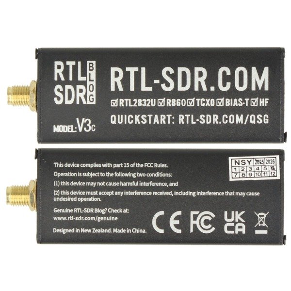 RTL-SDR Blog V3 Receptor SDR USB-C Original - Miniatura 7